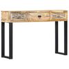 vidaXL Table console 110 x 30 x 76 cm Bois de manguier massif