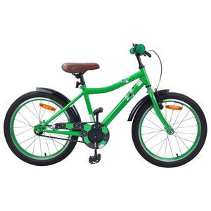 vidaXL V&eacute;lo pour Enfants 18 Pouces pour les 5-7 ans Vert