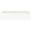 vidaXL Cadre de lit avec tiroirs sans matelas blanc 120x200 cm