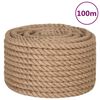 vidaXL Corde 100 % jute 20 mm 100 m
