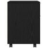 vidaXL Cabinet de Dossier Ch&ecirc;ne noir 45 x 38 x 54 cm Bois d'ing&eacute;nierie
