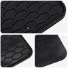 vidaXL Tapis de voiture 4 pcs Noir Caoutchouc