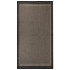vidaXL Tapis &agrave; tissage plat d'ext&eacute;rieur 80x150 cm Marron fonc&eacute;