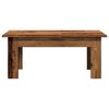 vidaXL Table basse vieux bois 100x60x42 cm bois d'ing&eacute;nierie