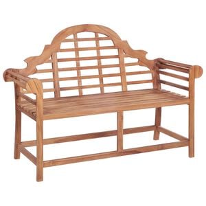 vidaXL Banc de jardin 127x58,5x92,5 cm Bois massif de teck