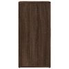 vidaXL Buffets 2 pcs ch&ecirc;ne marron 59x39x80 cm bois d'ing&eacute;nierie