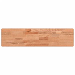 vidaXL &Eacute;tag&egrave;re murale 80x20x4 cm bois massif de h&ecirc;tre