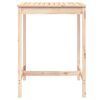 vidaXL Table de jardin 82,5x82,5x110 cm bois massif de pin
