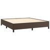 vidaXL Cadre de lit sans matelas marron 180x200 cm similicuir