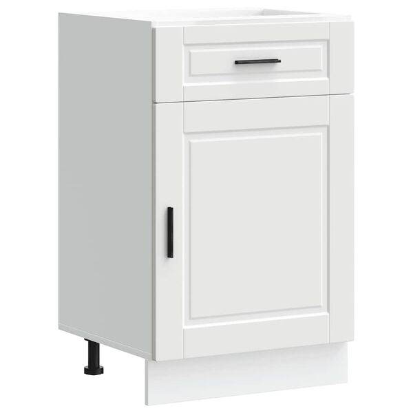 vidaXL Armoire de cuisine Porto blanc bois d'ing&eacute;nierie