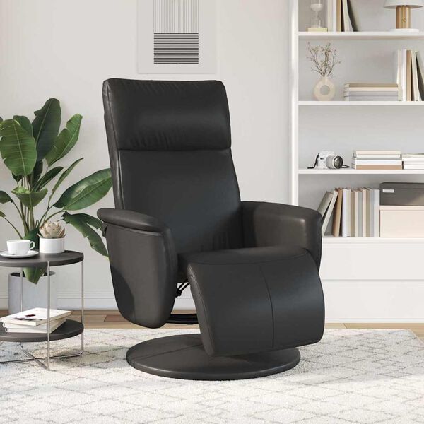 vidaXL Fauteuil de massage inclinable Noir 71 x 90 x 105 cm