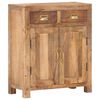 vidaXL Buffet 65x30x75 cm Bois de manguier massif brut