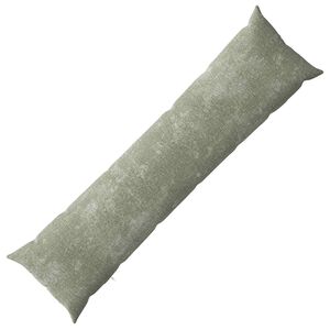 vidaXL Housse de coussin HEERLEN Vert 40 x 145 cm Tissu Chenille