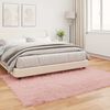 vidaXL Tapis en fausse Tafalla Rose 160 x 230 cm Polyester