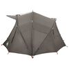vidaXL Tente de p&ecirc;che 5 personnes gris imperm&eacute;able
