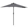 vidaXL Parasol de jardin Anthracite 294 x 150 x 223 cm