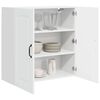 vidaXL Armoire de cuisine avec stockage Kalmar Blanc 80 x 31 x 80 cm