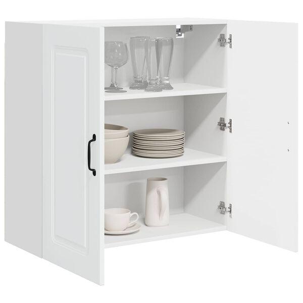vidaXL Armoire de cuisine avec stockage Kalmar Blanc 80 x 31 x 80 cm