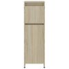 vidaXL Armoire de salle de bain Chêne sonoma Bois d'ingénierie
