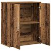 vidaXL Buffet 2 pcs Bois ancien 60 x 31 x 70 cm Bois d'ing&eacute;nierie