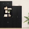 vidaXL Haut Armoire Ch&ecirc;ne noir 40 x 42,5 x 185 cm