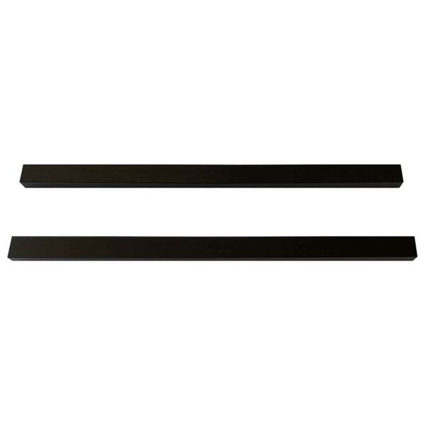 vidaXL Solives de terrasse 6 pcs Noir 170x8,5x4,5 cm WPC
