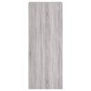 vidaXL Meuble TV mural sonoma gris 40,5x30x102 cm bois d'ing&eacute;nierie