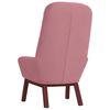 vidaXL Chaise de relaxation Rose Velours