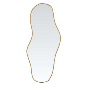 vidaXL Miroir mural Dor&eacute; 60x25 cm