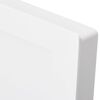 vidaXL Niche de douche avec 3 compartiments Blanc brillant 41x99x9 cm