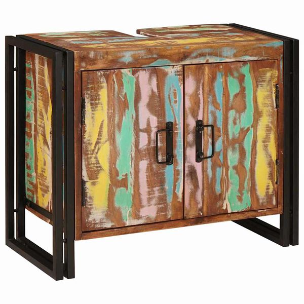 vidaXL Meuble sous-vasque de salle de bain avec porte