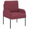 vidaXL Ensembles de canap&eacute;s 3 pcs Bordeaux 115 x 56 x 80 cm