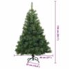 vidaXL Sapin de Noël artificiel avec 150 LED Vert 150 cm PE et PVC