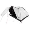 vidaXL Tente de camping 6 personne Blanc Occultant Polyester et Acier