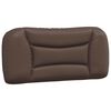 vidaXL Cadre de lit sans matelas Hvar marron 90x190 cm similicuir