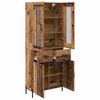 vidaXL Haut Armoire Bois Ancien 69,5 x 34 x 180 cm Bois d'ing&eacute;nierie