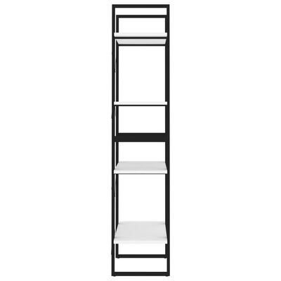vidaXL Bibliothèque à 4 niveaux Blanc 60x30x140 cm Aggloméré