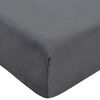 vidaXL Coussin d&rsquo;assise Gris 40 x 40 x 10 cm Mousse PU