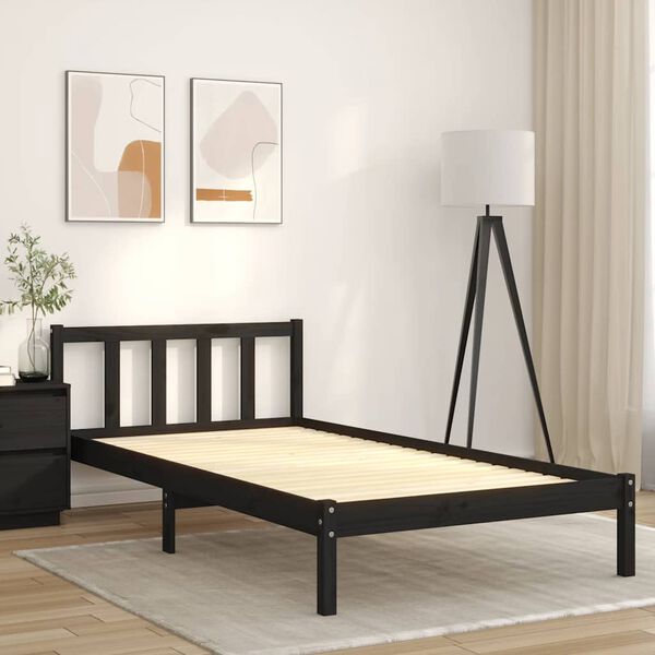 vidaXL Lattes de lit 100x200 cm bois de pin massif