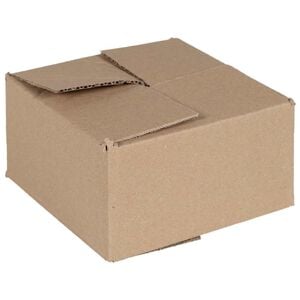 vidaXL Bo&icirc;te Pliable 50 pi&egrave;ces Naturel 15 x 15 x 8 cm Carton