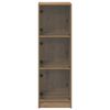 vidaXL Haut Armoire Ch&ecirc;ne artisanal 35 x 37 x 109 cm Bois d'ing&eacute;nierie