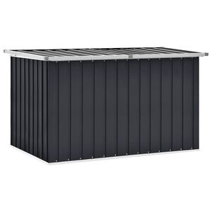 vidaXL Bo&icirc;te de rangement de jardin Anthracite 149x99x93 cm