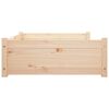 vidaXL Lit pour chien 95,5x65,5x28 cm Bois de pin solide