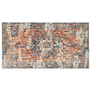 vidaXL Tapis ORIZ Orange 80 x 150 cm 100 % polyester