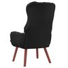 vidaXL fauteuil Noir 69 x 74 x 93 cm Simili cuir
