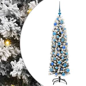vidaXL Sapin de No&euml;l artificiel Vert 150 cm PVC et acier et plastique