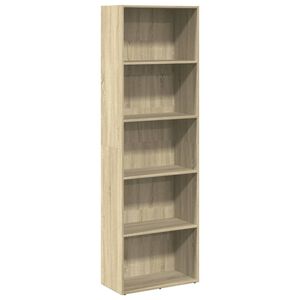 vidaXL Biblioth&egrave;que ch&ecirc;ne sonoma 60x30x189 cm bois d'ing&eacute;nierie