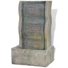 vidaXL Fontaine d'int&eacute;rieur avec lampe LED Polyr&eacute;sine