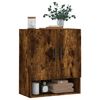 vidaXL Armoire murale chêne fumé 60x31x70 cm bois d'ingénierie