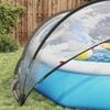vidaXL D&ocirc;me de piscine Transparent 336 x 322 x 160 cm PVC